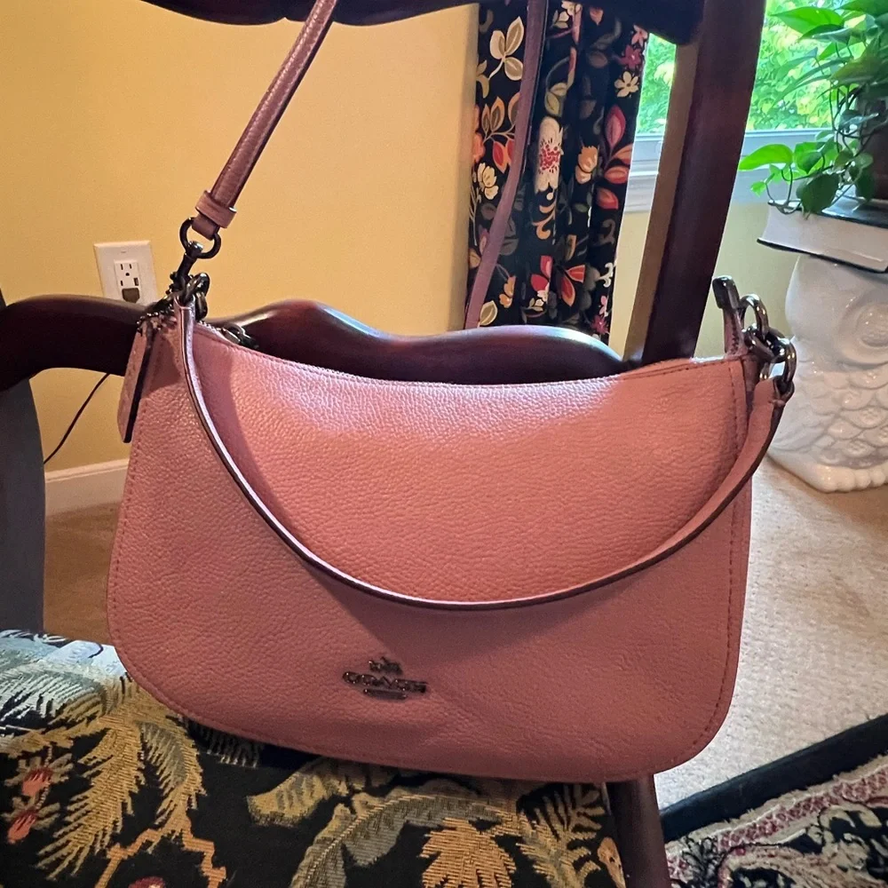 Authentic Coach leather crossbody-handbag - Picture 2 of 10
